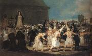 Francisco Goya The Procession painting